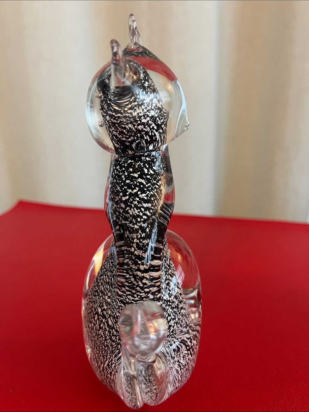 Glass Cat by Vincenzo Nason for Murano, 1960s 5.95”H 4.25”W - Picture 4 of 4